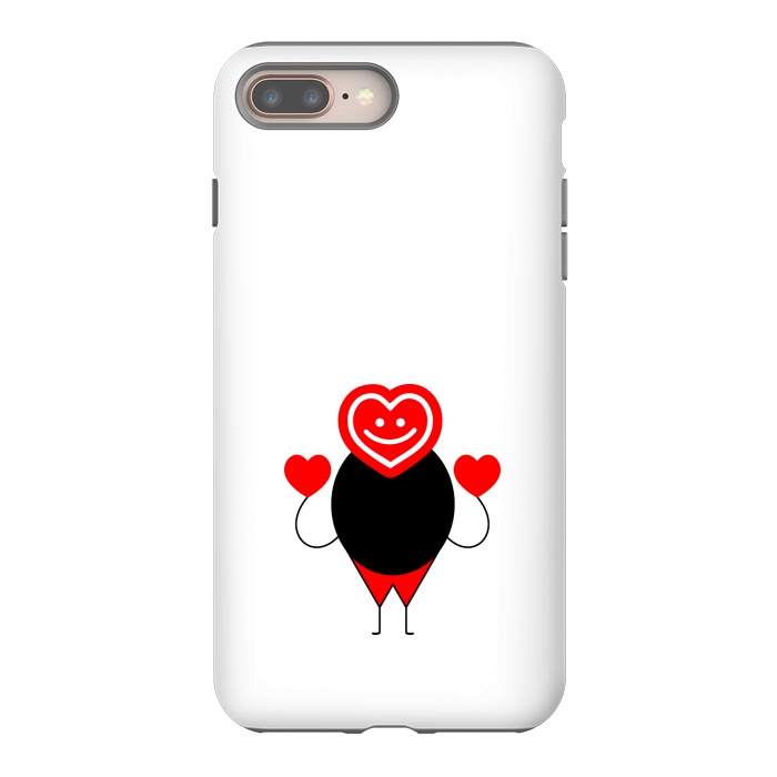 iPhone 8 plus StrongFit funny valentine by TMSarts