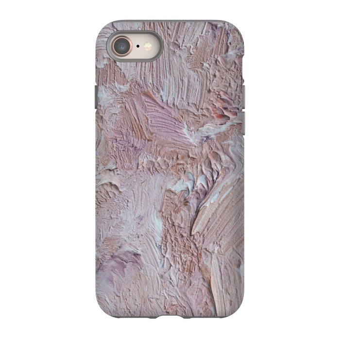 iPhone 8 StrongFit Abstract Pastel Brushstrokes by CatJello