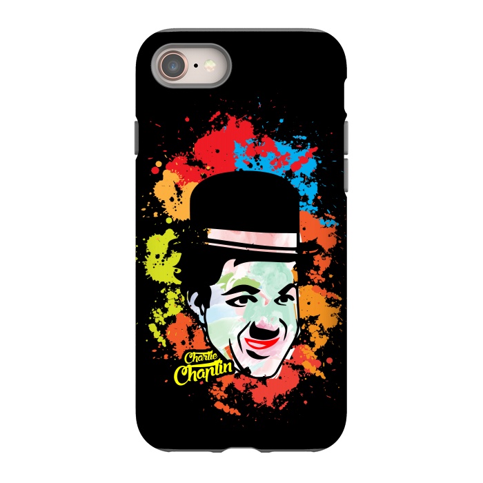 iPhone 8 StrongFit charlie chaplin by TMSarts
