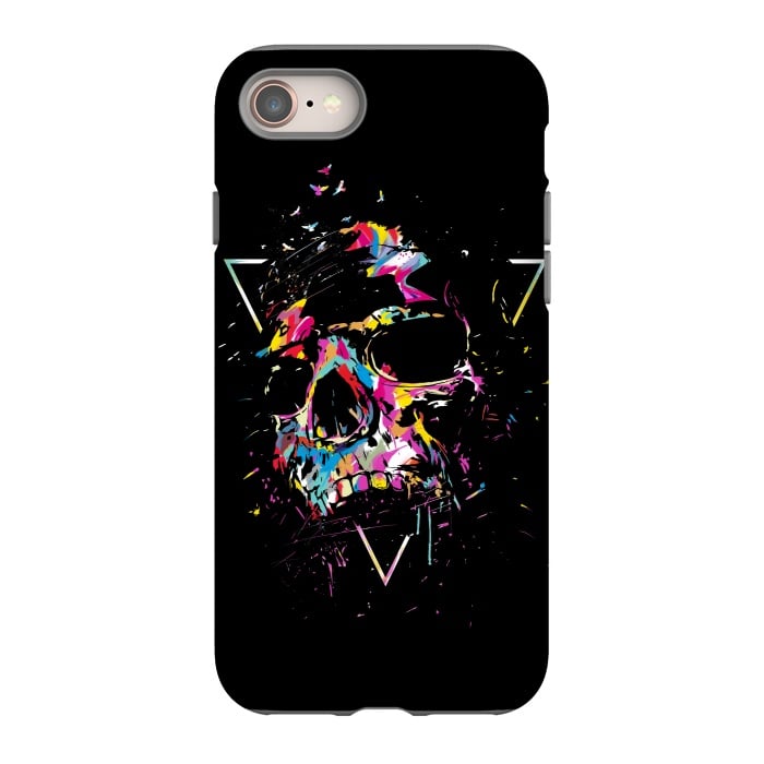iPhone 8 StrongFit Skull X by Balazs Solti