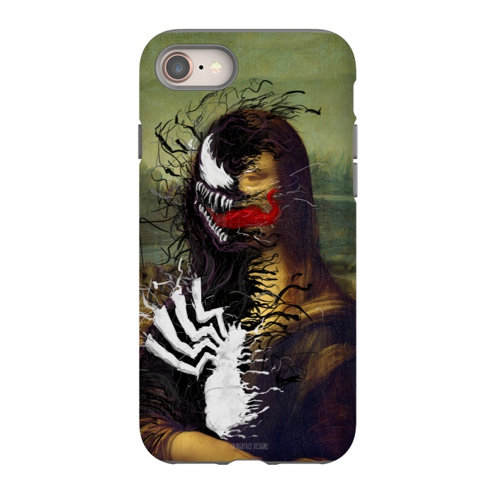 iPhone 8 StrongFit Venomized MonaLisa by Gringoface Designs