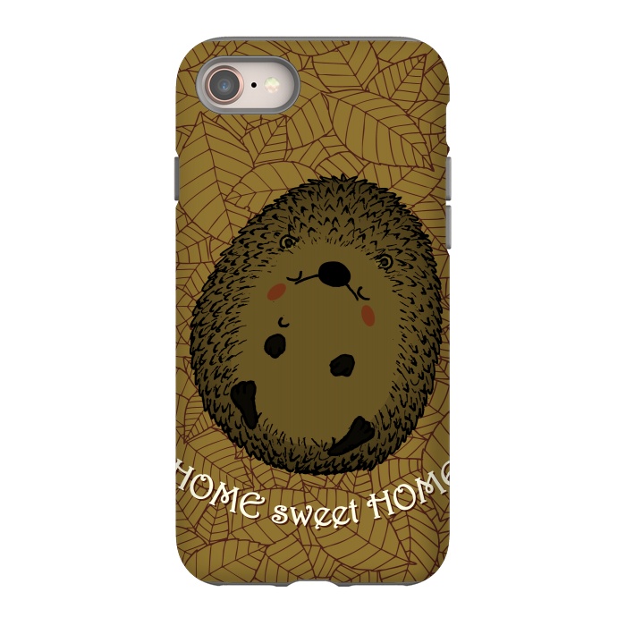 iPhone 8 StrongFit HOME SWEET HOME by Mangulica