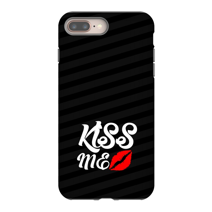 iPhone 8 plus StrongFit kiss me by TMSarts