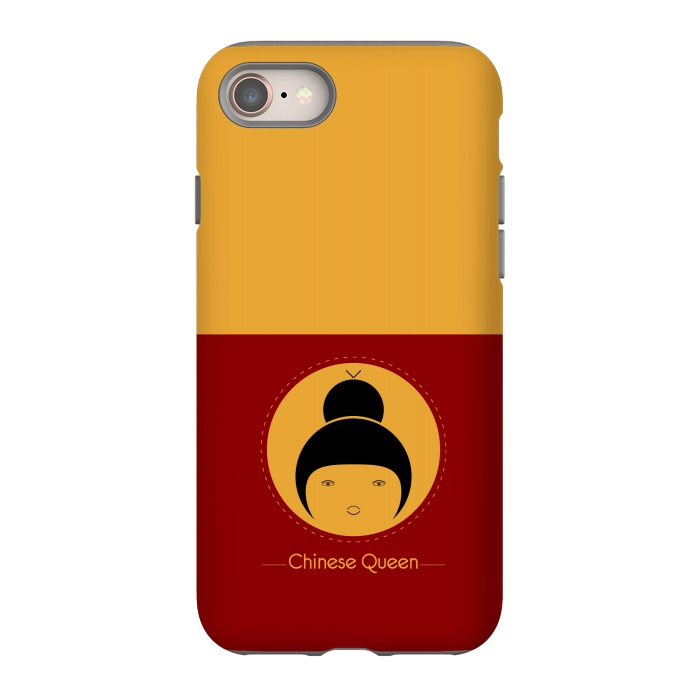 iPhone 8 StrongFit chinese queen by TMSarts