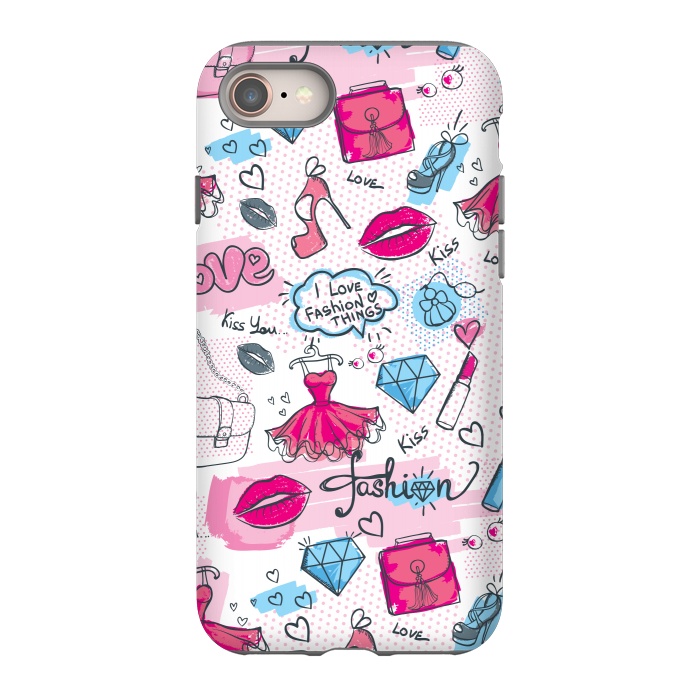 iPhone 8 StrongFit Fashionable Girls by ArtsCase