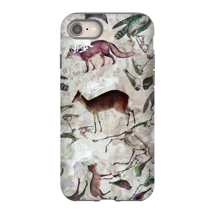 iPhone 8 StrongFit Woodland animals by Oana 