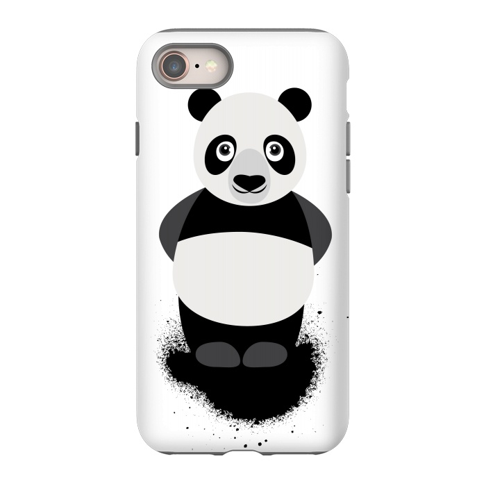 iPhone 8 StrongFit standing panda by TMSarts