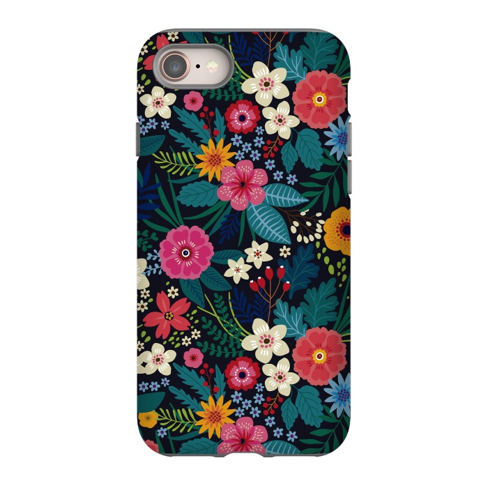 iPhone 8 StrongFit Flowers Pattern XXX  by ArtsCase