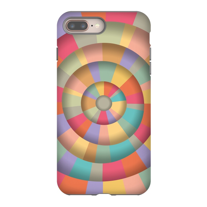 iPhone 8 plus StrongFit Merry Go Round by Majoih