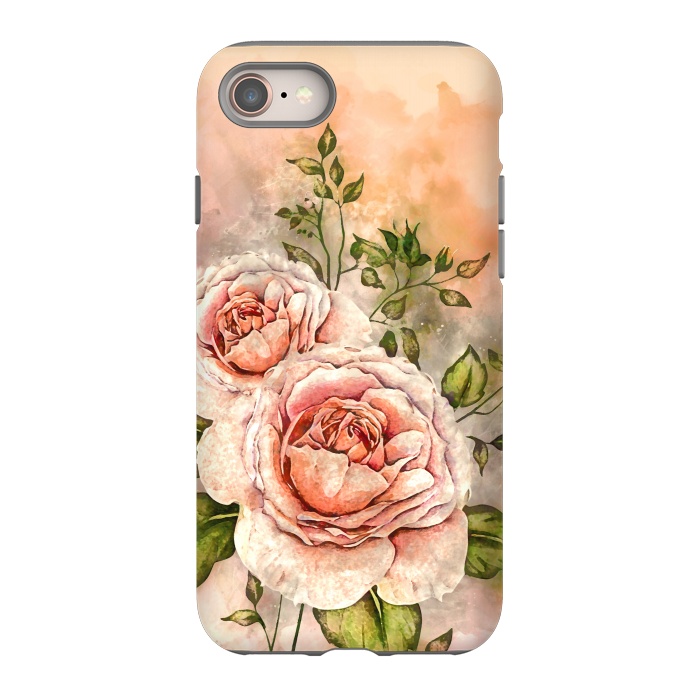 iPhone 8 StrongFit Behind The Rose by Creativeaxle