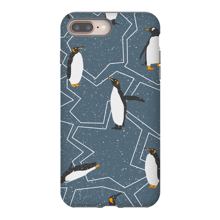 iPhone 8 plus StrongFit penguin by haroulita