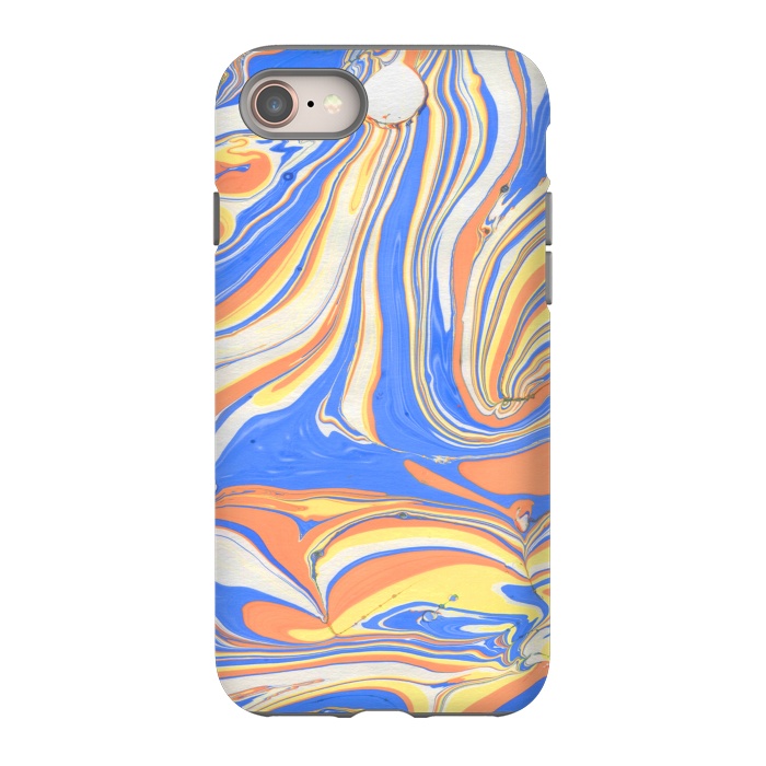 iPhone 8 StrongFit funky marble by haroulita