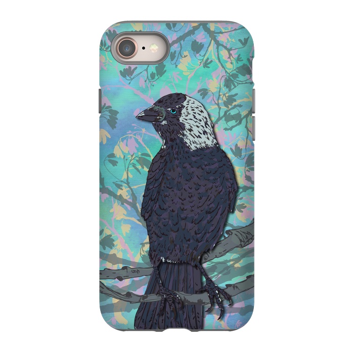 iPhone 8 StrongFit Forever Jackdaw by Lotti Brown