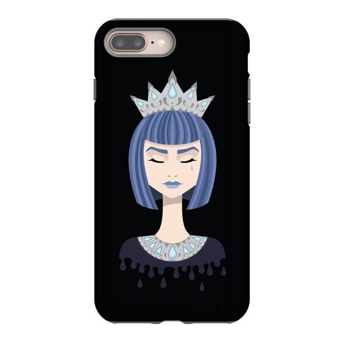 iPhone 8 plus StrongFit Queen of sorrow by Laura Nagel