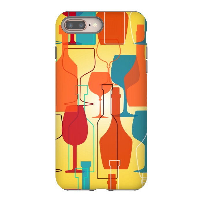 iPhone 8 plus StrongFit WINE AND DINE by MALLIKA