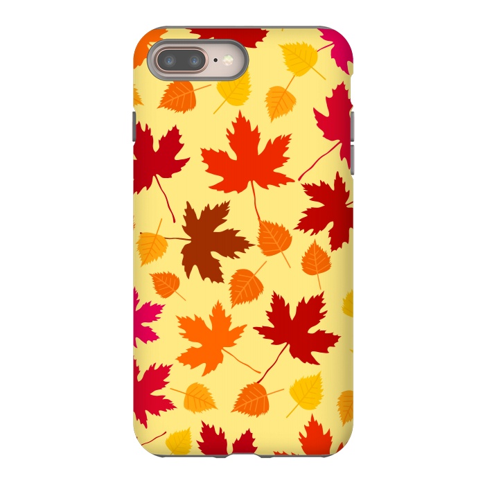 iPhone 8 plus StrongFit Autumn Comes Covering The Leaves by ArtsCase