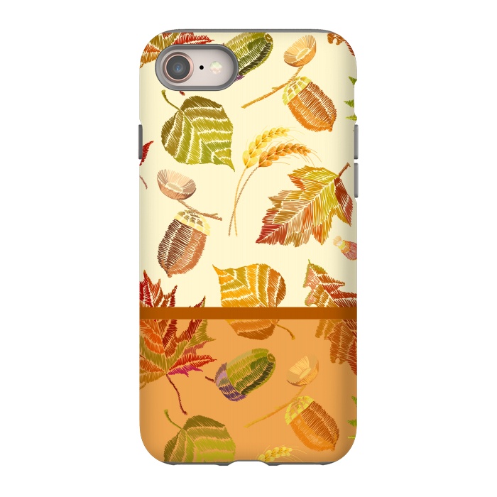 iPhone 8 StrongFit Nuts For Autumn by ArtsCase