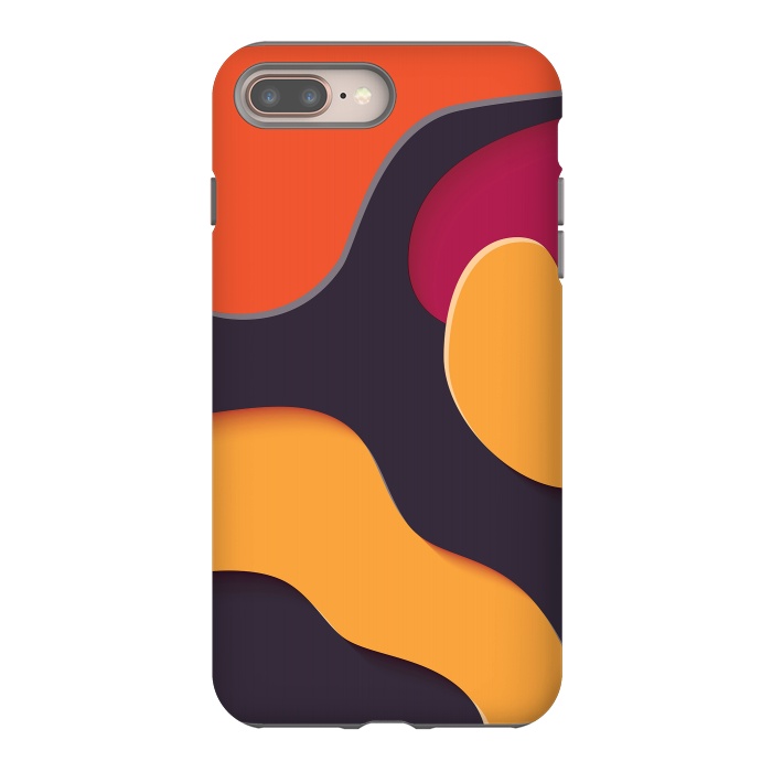 iPhone 8 plus StrongFit Paper Cutout 025 by Jelena Obradovic