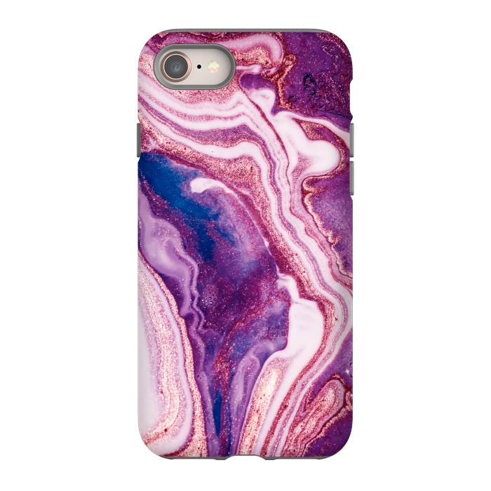 iPhone 8 StrongFit swirls of marble by ArtsCase