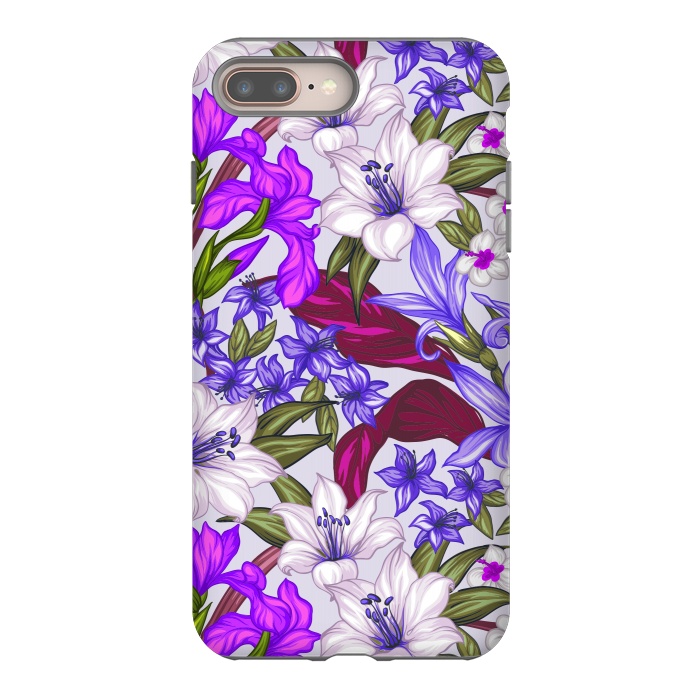 iPhone 8 plus StrongFit lilies flowers happy for you by ArtsCase