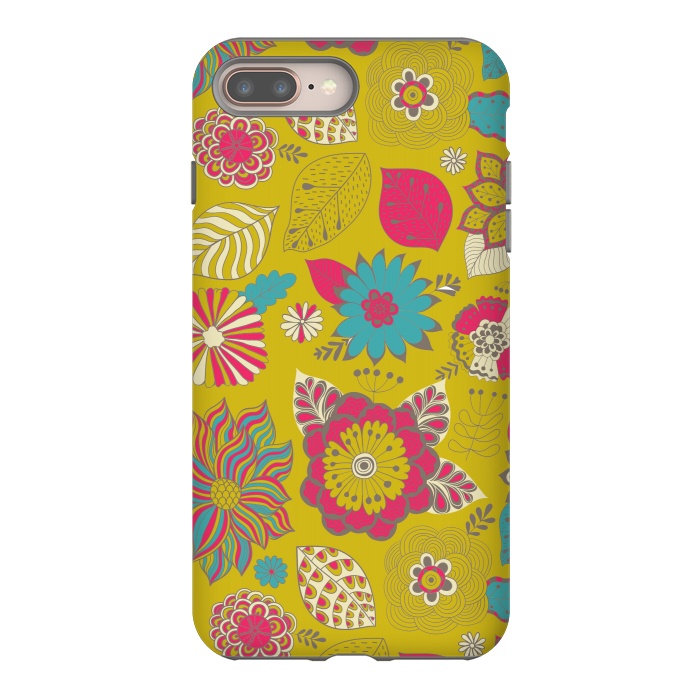 iPhone 8 plus StrongFit country flowers for summer by ArtsCase