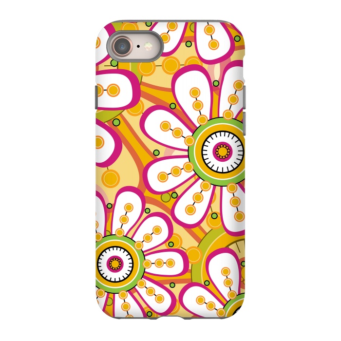 iPhone 8 StrongFit Lemon Flowers by Shelly Bremmer