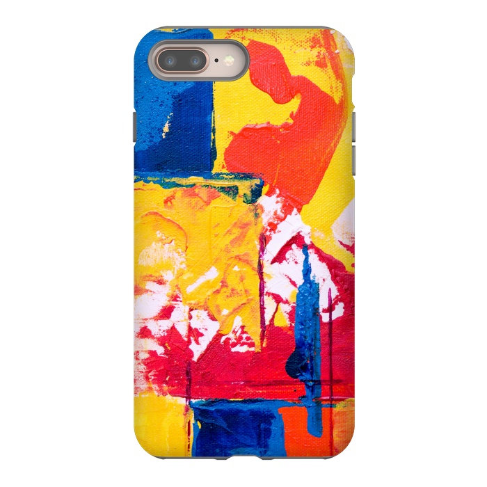 iPhone 8 plus StrongFit PAINT SPLASH by MALLIKA