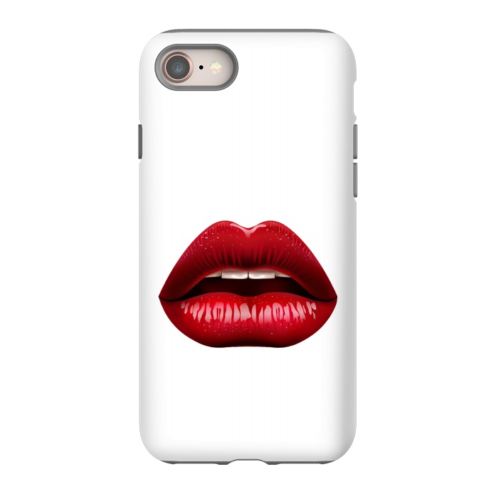 iPhone 8 StrongFit red lips by haroulita