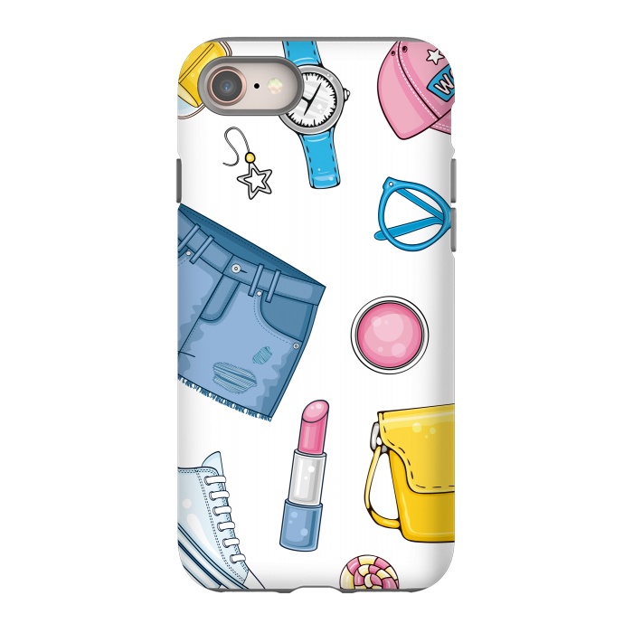 iPhone 8 StrongFit For Summer Fashion Woman by ArtsCase