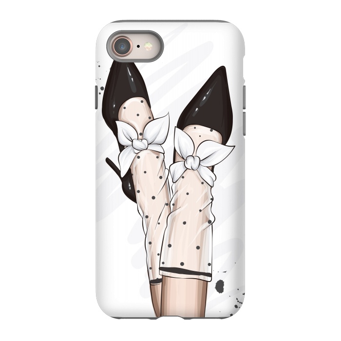 iPhone 8 StrongFit A Fashionable Woman has Accessories for her feet by ArtsCase