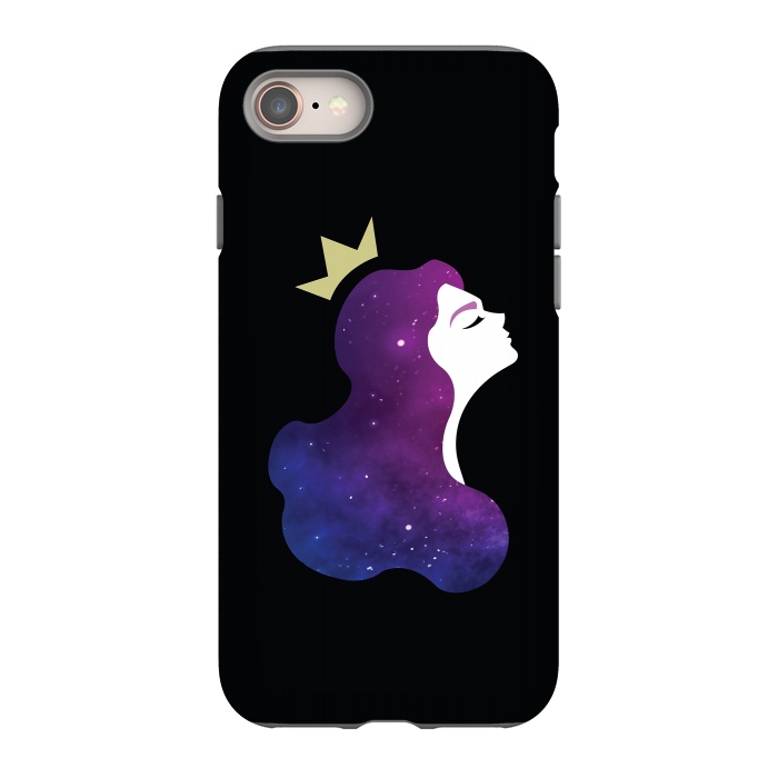 iPhone 8 StrongFit Galaxy princess by Laura Nagel