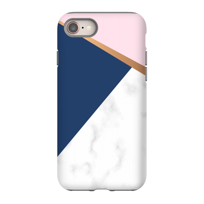 iPhone 8 StrongFit Marble geometric design I by ArtsCase