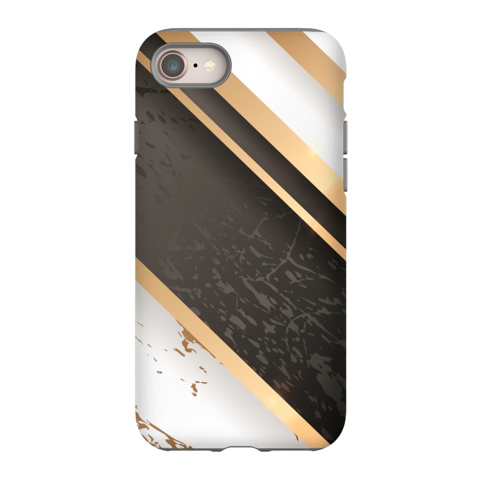 iPhone 8 StrongFit Marble Geometric Design VIII by ArtsCase
