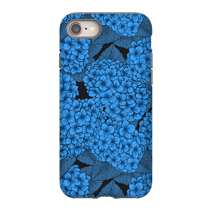 iPhone 8 StrongFit Blue hydrangea by Katerina Kirilova