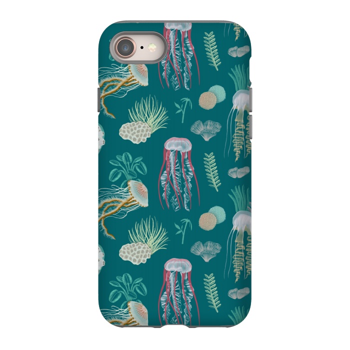 iPhone 8 StrongFit Jellyfish by Tishya Oedit