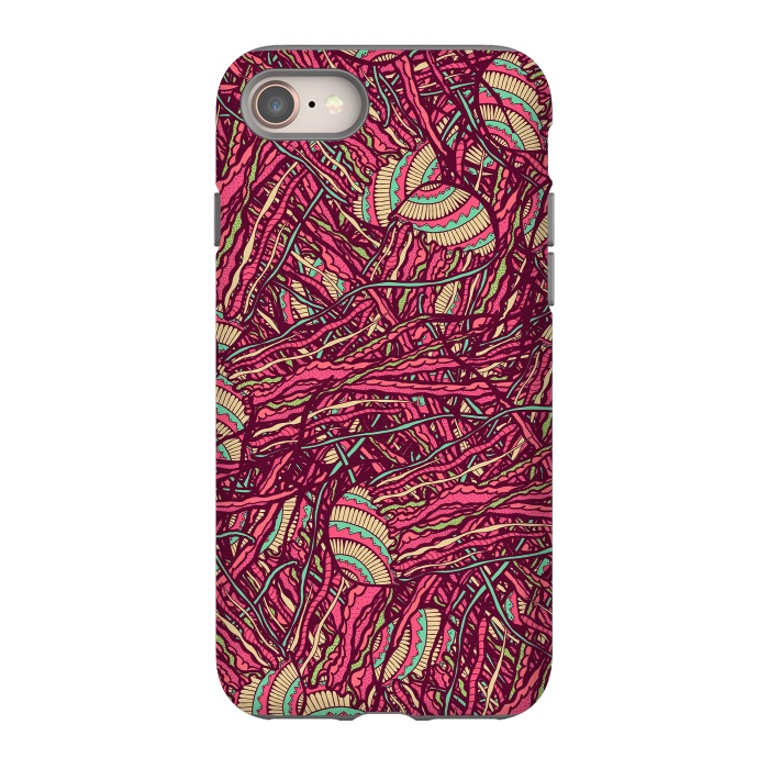 iPhone 8 StrongFit Jellyfish jungle by Steve Wade (Swade)