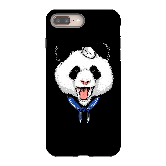 iPhone 8 plus StrongFit Panda Sailor by Afif Quilimo