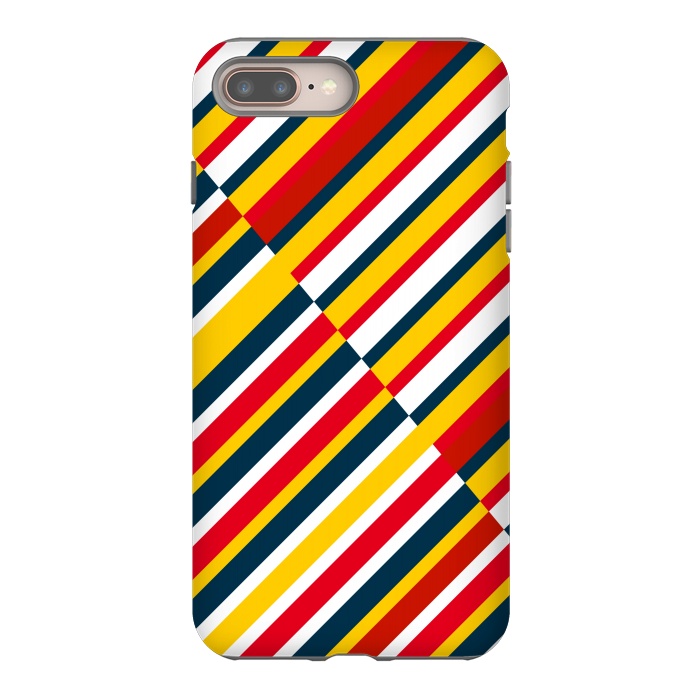 iPhone 8 plus StrongFit Bohemian Striped by TMSarts