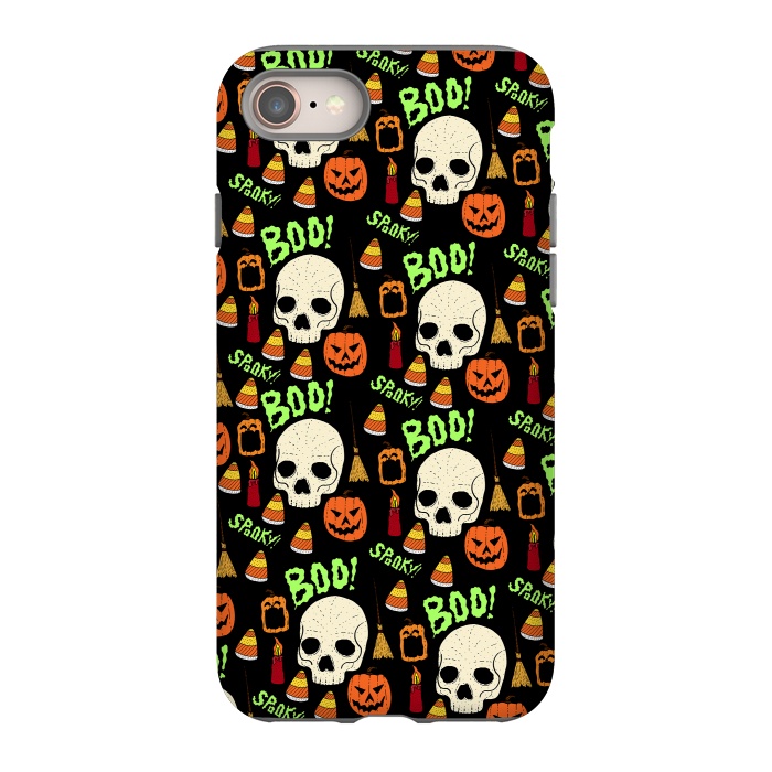 iPhone 8 StrongFit Halloween pattern by Steve Wade (Swade)