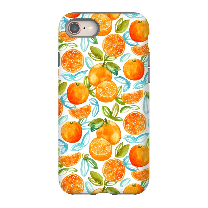 iPhone 8 StrongFit Oranges  by Tigatiga