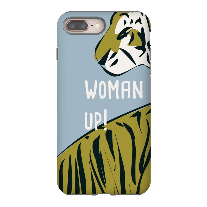 iPhone 8 plus StrongFit Woman up by Jelena Obradovic