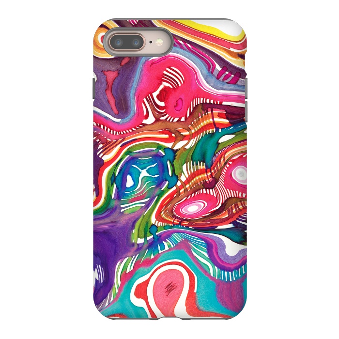 iPhone 8 plus StrongFit Dreaming shapes by Ninola Design