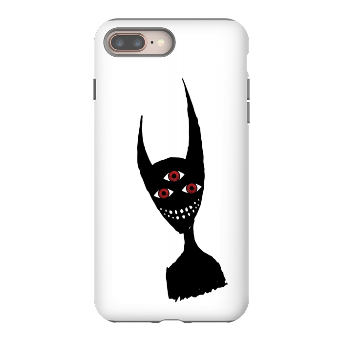 iPhone 8 plus StrongFit Dark devil by Laura Nagel