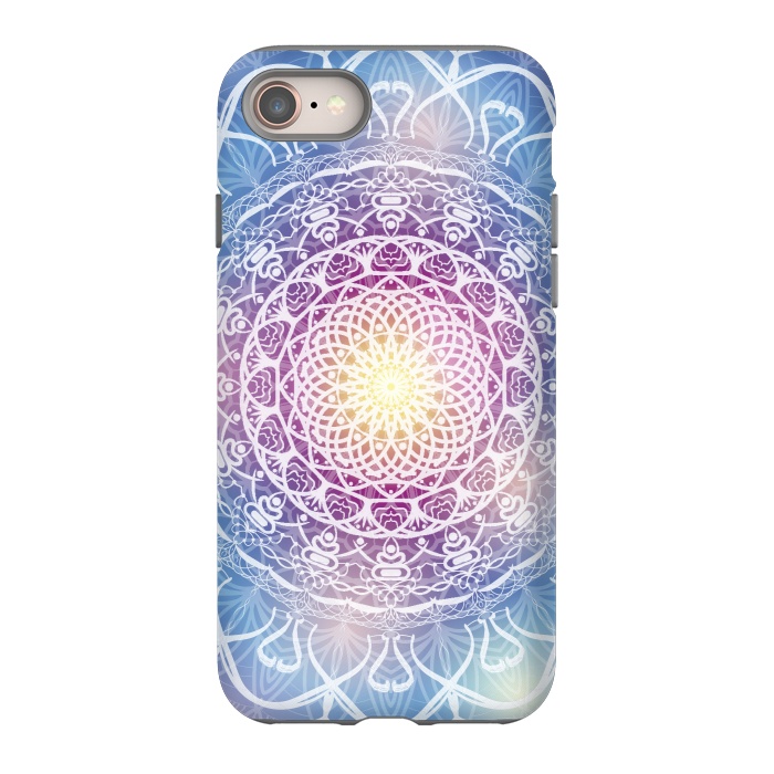 iPhone 8 StrongFit Abstract Mandala Design by ArtsCase