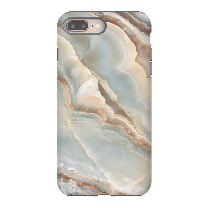 iPhone 8 plus StrongFit Onyx Marble Design by ArtsCase