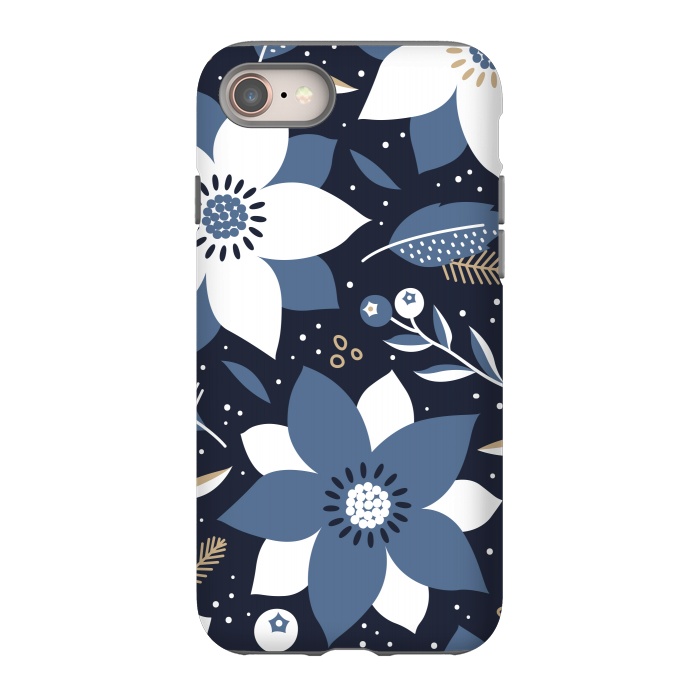 iPhone 8 StrongFit Festive Floral Design by ArtsCase