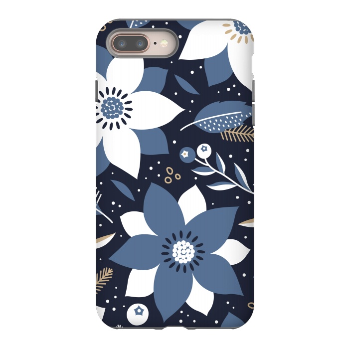 iPhone 8 plus StrongFit Festive Floral Design by ArtsCase