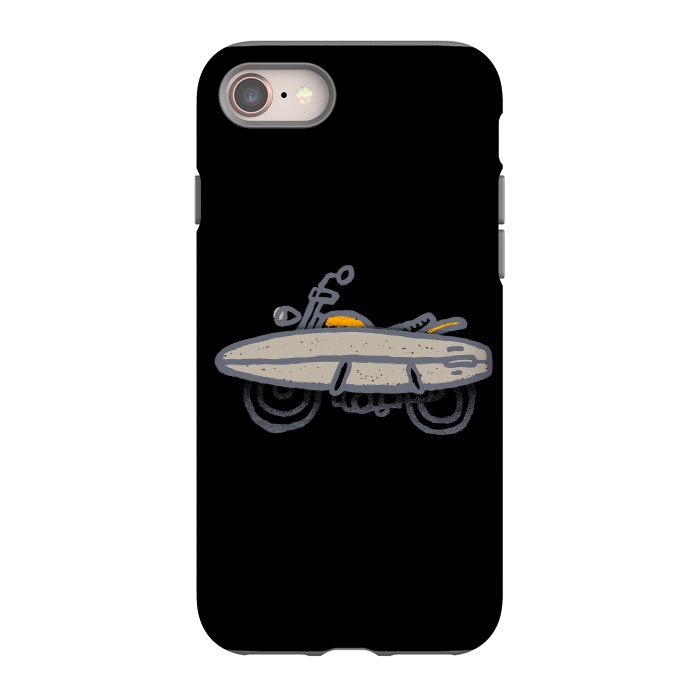 iPhone 8 StrongFit Surf Biker by Afif Quilimo