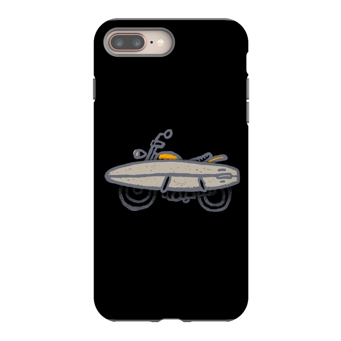 iPhone 8 plus StrongFit Surf Biker by Afif Quilimo