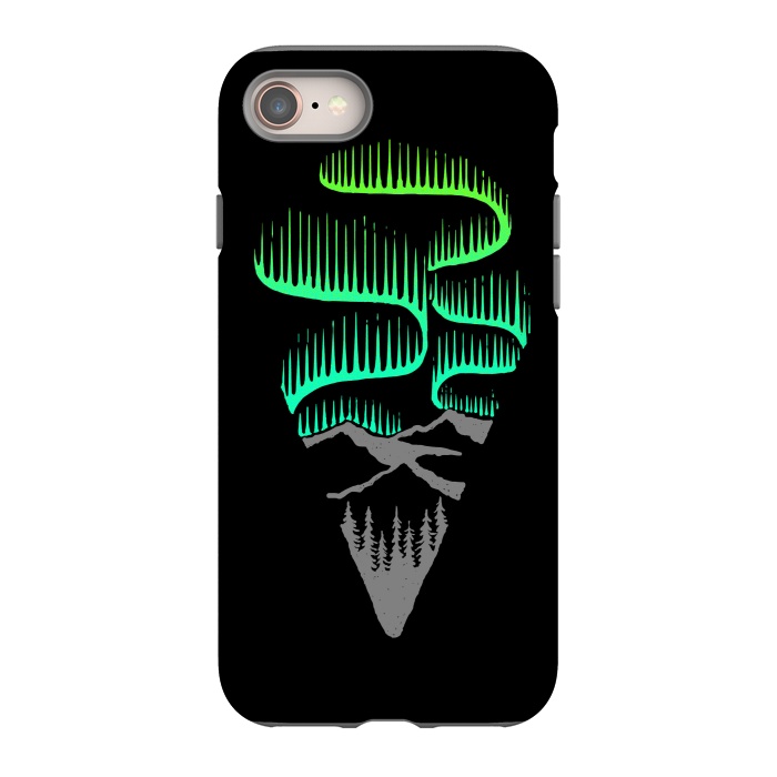 iPhone 8 StrongFit Aurora Borealis by Afif Quilimo
